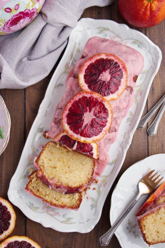 Blood Orange Olive Oil Cake